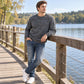 ⏰🔥 ¡50% OFF POR TIEMPO LIMITADO! 🧥 Sudadera de Cuello Redondo con Forro de Pana para Hombre – Calidez Superior, Estilo Elegante y Comodidad Todo el Día