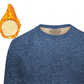 ⏰🔥 ¡50% OFF POR TIEMPO LIMITADO! 🧥 Sudadera de Cuello Redondo con Forro de Pana para Hombre – Calidez Superior, Estilo Elegante y Comodidad Todo el Día