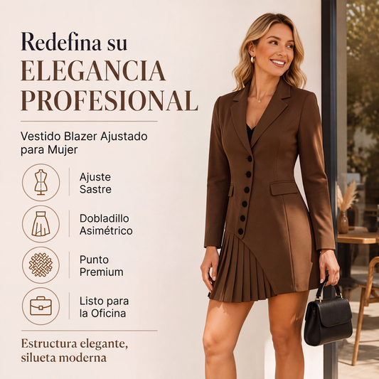 Vestido blazer elegante para mujer