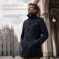 🍂 RENUEVA CLOSET🍂 Chaqueta cortavientos de algodón puro para hombre – ideal para trabajo y entretiempo