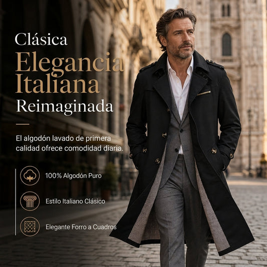 🍂 RENUEVA CLOSET🍂 Chaqueta cortavientos de algodón puro para hombre – ideal para trabajo y entretiempo