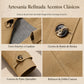 🍂 RENUEVA CLOSET🍂 Chaqueta cortavientos de algodón puro para hombre – ideal para trabajo y entretiempo
