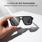 Gafas de sol de moda cuadradas retro para hombre