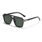 Gafas de sol de moda cuadradas retro para hombre