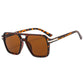 Gafas de sol de moda cuadradas retro para hombre