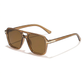 Gafas de sol de moda cuadradas retro para hombre
