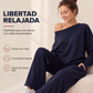 🔥 ¡50% OFF POR TIEMPO LIMITADO! ⏳ Conjunto de Sudadera y Pantalón Deportivo de 2 Piezas para Mujer – Cómodo, Casual y Versátil ✨ ENVÍO GRATIS🚚