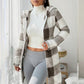 🔥 50% OFF + 🚚 ENVÍO GRATIS 🧥 Chaqueta de Cuadros con Cremallera y Capucha para Mujer – Cálida, Casual y Elegante ✨