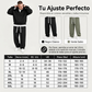 🔥 🚚 50% OFF + ENVÍO GRATIS 🧥👖 Conjunto Casual para Hombre de Sudadera con Capucha y Media Cremallera + Pantalón de Pierna Ancha – Cómodo, Moderno y Versátil ✨