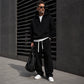 🔥 🚚 50% OFF + ENVÍO GRATIS 🧥👖 Conjunto Casual para Hombre de Sudadera con Capucha y Media Cremallera + Pantalón de Pierna Ancha – Cómodo, Moderno y Versátil ✨