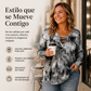 ⚡REBAJA EXPRESS⚡Top de mujer con estampado tie-dye, cordones y cuello en V