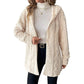 🔥 50% OFF + ENVÍO GRATIS 🧸🧥 Chaqueta Casual con Capucha y Forro de Felpa para Mujer – Cálida, Suave y Súper Acogedora ❄️✨