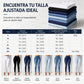 Pantalones de vestir ajustados de talle alto para mujer