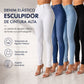 Pantalones de vestir ajustados de talle alto para mujer
