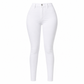 Pantalones de vestir ajustados de talle alto para mujer