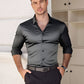 🔥 ¡50% OFF POR TIEMPO LIMITADO! 👔✨ Camisa Elegante de Manga Larga con Solapa y Botones para Hombre – Clásica, Sofisticada y Versátil