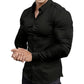 🔥 ¡50% OFF POR TIEMPO LIMITADO! 👔✨ Camisa Elegante de Manga Larga con Solapa y Botones para Hombre – Clásica, Sofisticada y Versátil