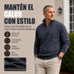 🔥 50% DTO 🧥 Suéter de hombre con cuello alto y medio cierre – moderno y cómodo