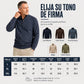 🔥 50% DTO 🧥 Suéter de hombre con cuello alto y medio cierre – moderno y cómodo