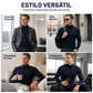 Camiseta de hombre de cuello alto ajustada