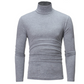 Camiseta de hombre de cuello alto ajustada
