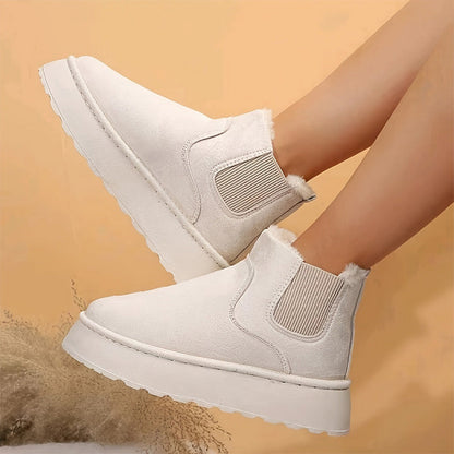 🔥 50% DTO 🥾 Botas de nieve de plataforma para mujer – clásicas de invierno