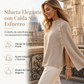 🔥 VIRAL EN REDES + ENVÍO GRATIS 🚚 Poncho de punto con botones para mujer – cómodo y versátil