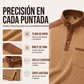 Sudadera de punto gofrado con cuello alto para hombre