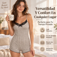 🏷️MEJOR PRECIO🏷️ Pijama de encaje de una pieza para mujer con espalda de mariposa