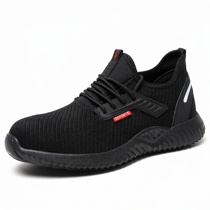 🔥 50% DTO – ¡solo hoy! Zapatos de seguridad con punta de acero para hombre – transpirables, ligeros y resistentes a pinchazos