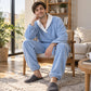 📢📢 50% Rabatt + Gratis Versand! ✨ Pijama térmico y suave para hombre