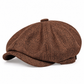 💥 Nur heute so günstig! ⏰ Gorra plana vintage de estilo británico para hombre y mujer – clásica, casual y unisex