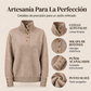 Jersey de punto casual para mujer con cuello alto
