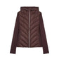 🔥 50% OFF + 🚚ENVÍO GRATIS🔥 Chaqueta Acolchada con Parches y Capucha para Mujer