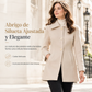 🔥 50% OFF + Envío Gratis🔥 Abrigo femenino elegante de cuadros de media longitud, versátil para otoño e invierno