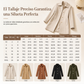 🔥 50% OFF + Envío Gratis🔥 Abrigo femenino elegante de cuadros de media longitud, versátil para otoño e invierno