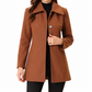 🔥 50% OFF + Envío Gratis🔥 Abrigo femenino elegante de cuadros de media longitud, versátil para otoño e invierno