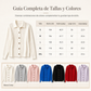 Cárdigan de punto de corte holgado casual para mujer