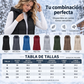 Chaleco acolchado con capucha de longitud media para mujer