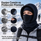 Máscara facial térmica cortavientos de pasamontañas