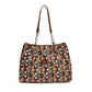 Bolso de Mano Retro con Estampado de Leopardo para Mujer
