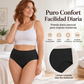 Bragas elásticas y transpirables de talle alto para mujer