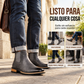 Botas Chelsea de estilo vintage para hombre