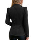 Blazer elegante entallado para mujer