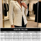 Blazer elegante entallado para mujer