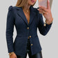 Blazer elegante entallado para mujer