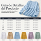 Top de manga larga con cuello en V casual para mujer
