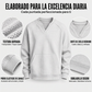 Sudadera casual de punto waffle para hombre