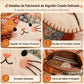 🐱✨ Monedero mini de gato con retazos y portatarjetas – bolsita creativa y portátil para niña 👛🎀