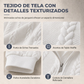 Sudadera de punto jacquard de manga larga informal para hombre con cuello de solapa